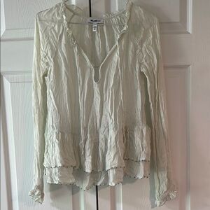 William Rast Cream Women's Top